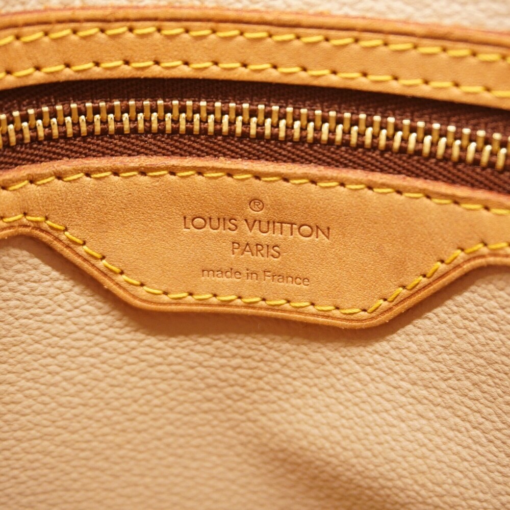 LOUIS VUITTON Authentic Brown Monogram Tote Bag - Picture 5 of 11